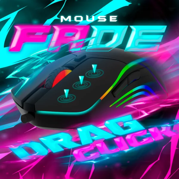 mouse gamer fade ozzix 7