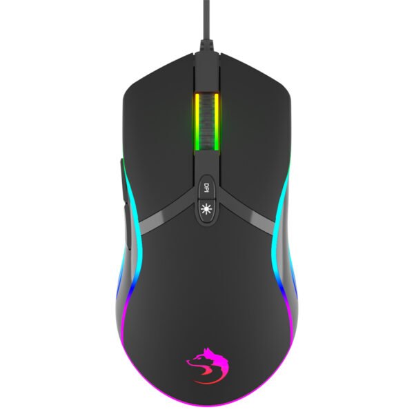 mouse gamer rgb face ozzix 4