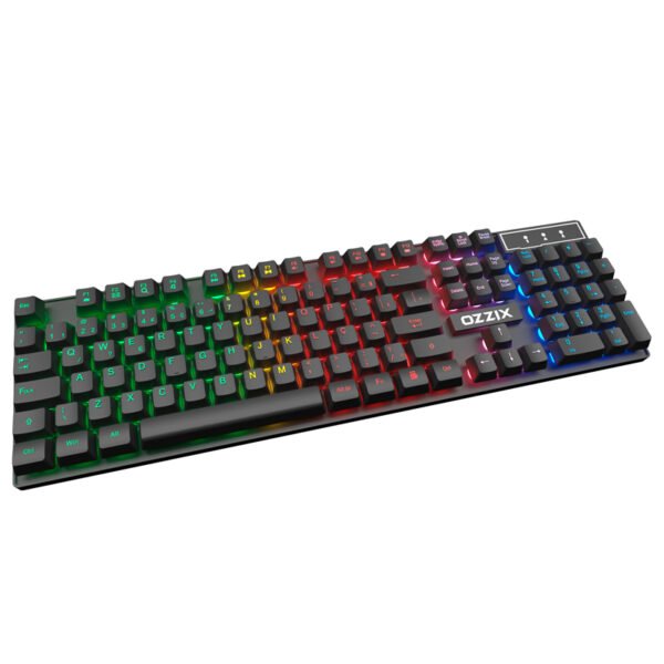 teclado gamer rgb ozzix 2