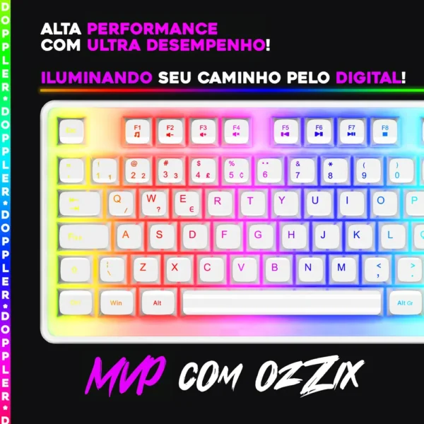 Teclado Gamer Doppler Alta Performance