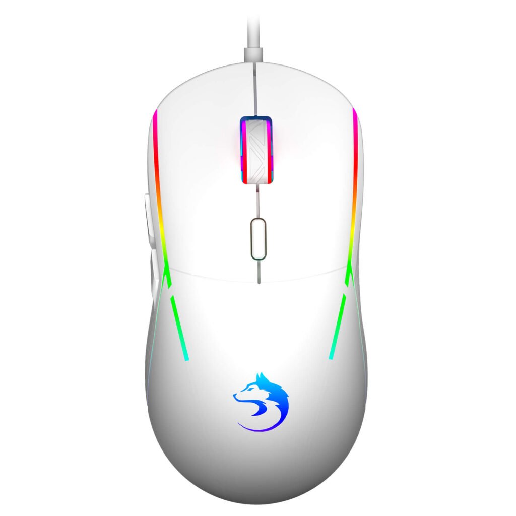 Mouse Gamer Cyrex Capa Fundo Branco