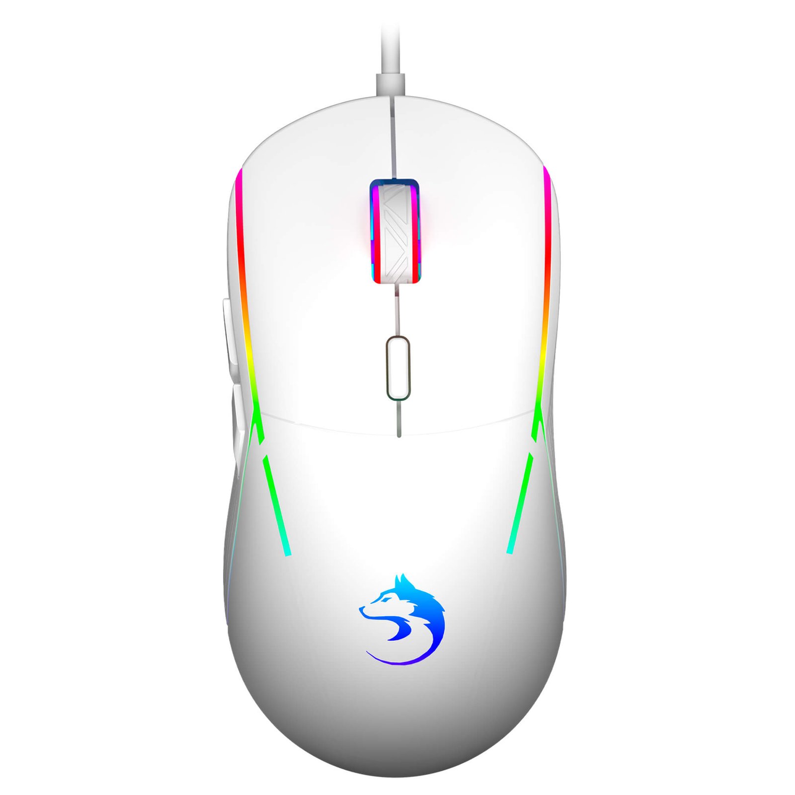 Mouse Gamer Cyrex Capa Fundo Branco